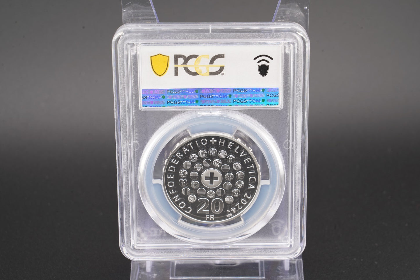 2024 Schweiz Die Schweiz 20 Franken Silber PCGS PR70DCAM Proof Auflage 5.000