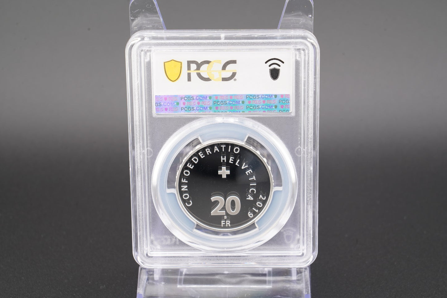 2019 Schweiz Furka Pass 20 Franken Silber PCGS PR69DCAM Auflage 5.000 Proof