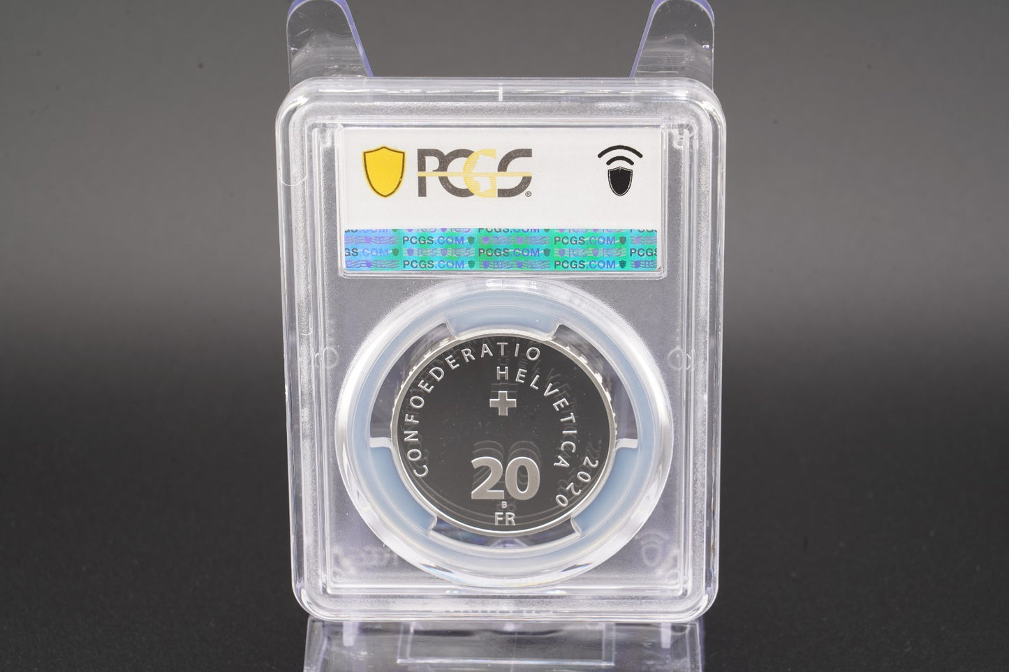 2020 Schweiz Sustenpass 20 Franken Silber PCGS PR69DCAM Proof Auflage 5.000