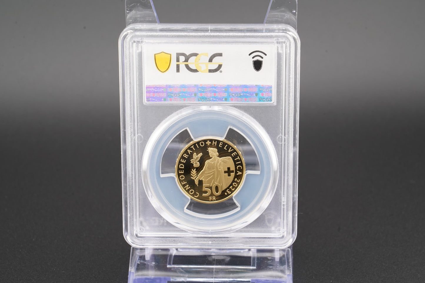 2023 Schweiz 175 J. Bundesverfassung 50 Franken Gold 900er PCGS PR70DCAM Proof
