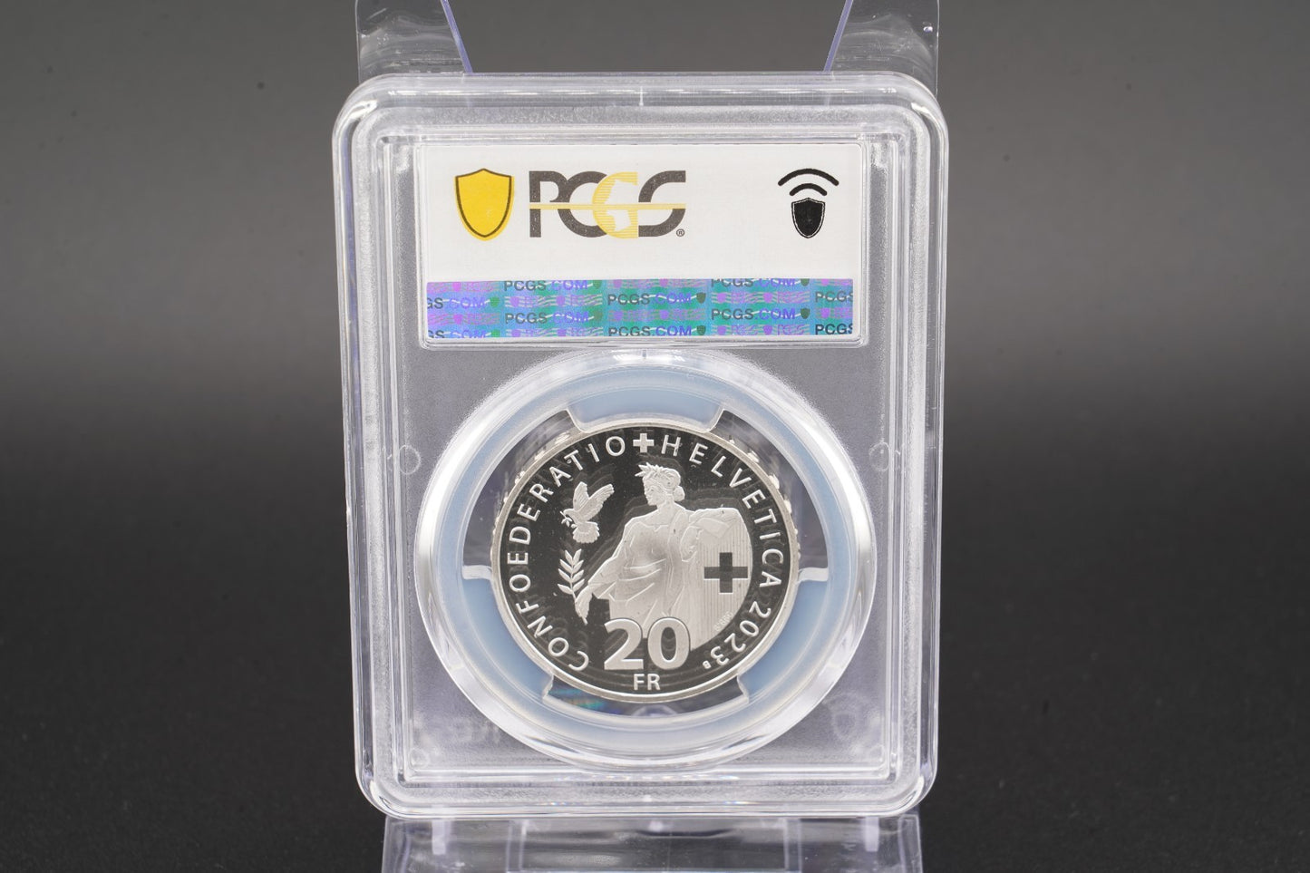 2023 Schweiz 175 J. Bundesverfassung 20 Franken Silber PCGS PR69DCAM Aufl. 4.250