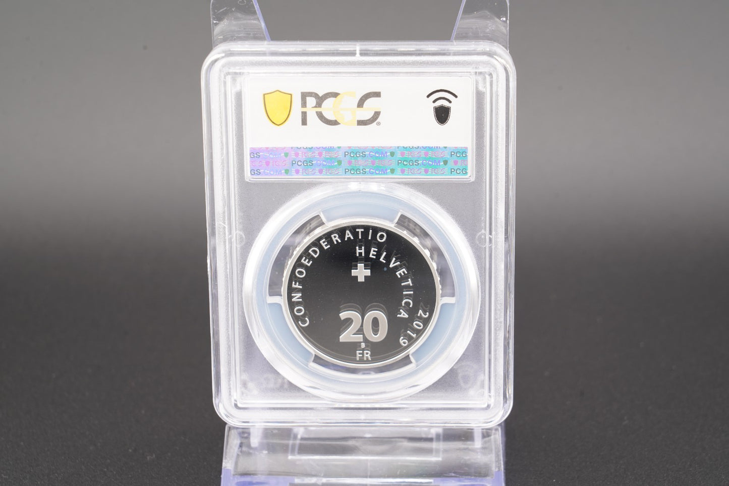 2019 Schweiz Blümlisalp Dampfschiff 20 Franken Silber PCGS PR69DCAM Proof