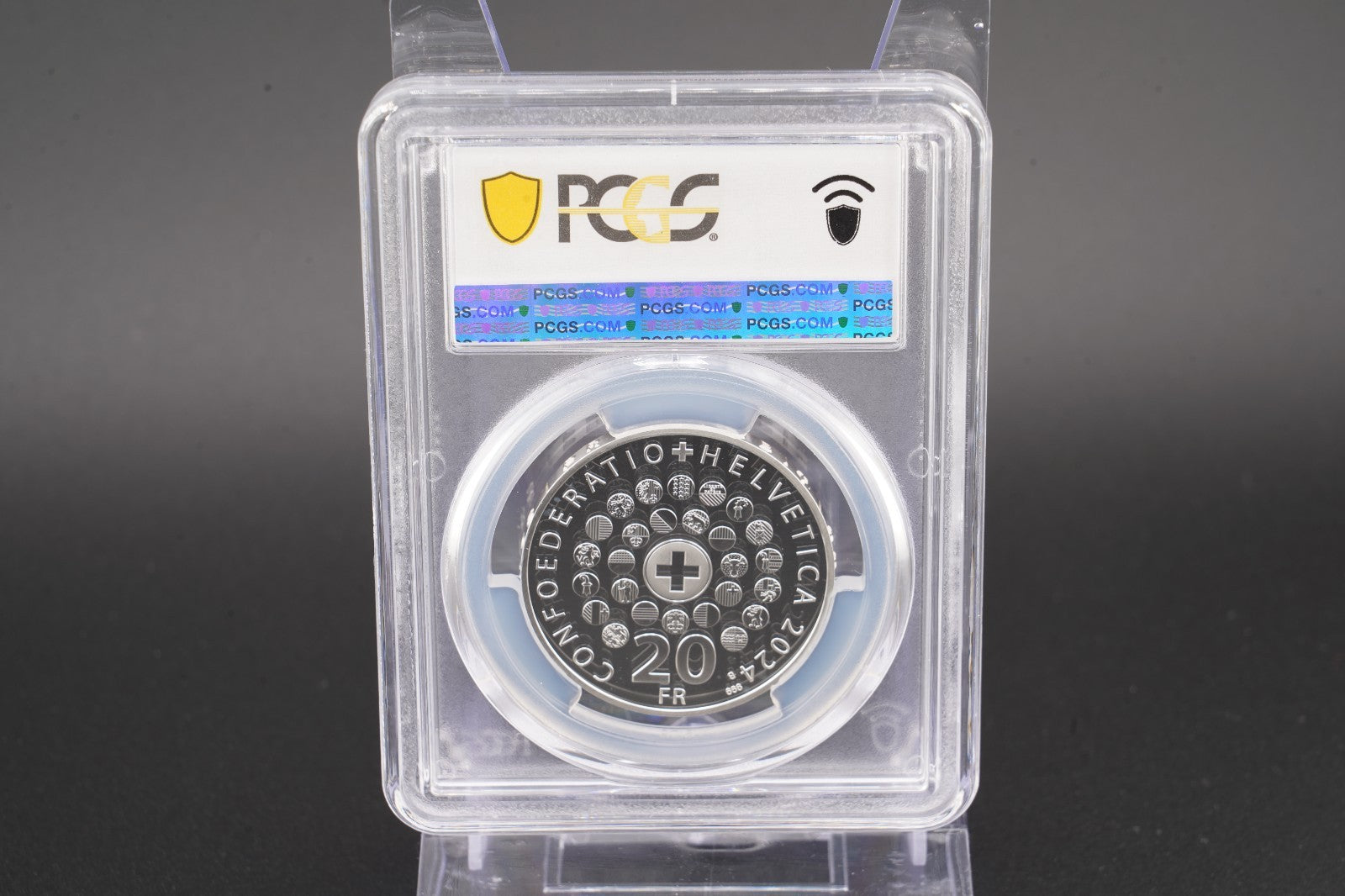 2024 Schweiz Die Schweiz 20 Franken Silber PCGS PR70DCAM Proof Auflage 5.000