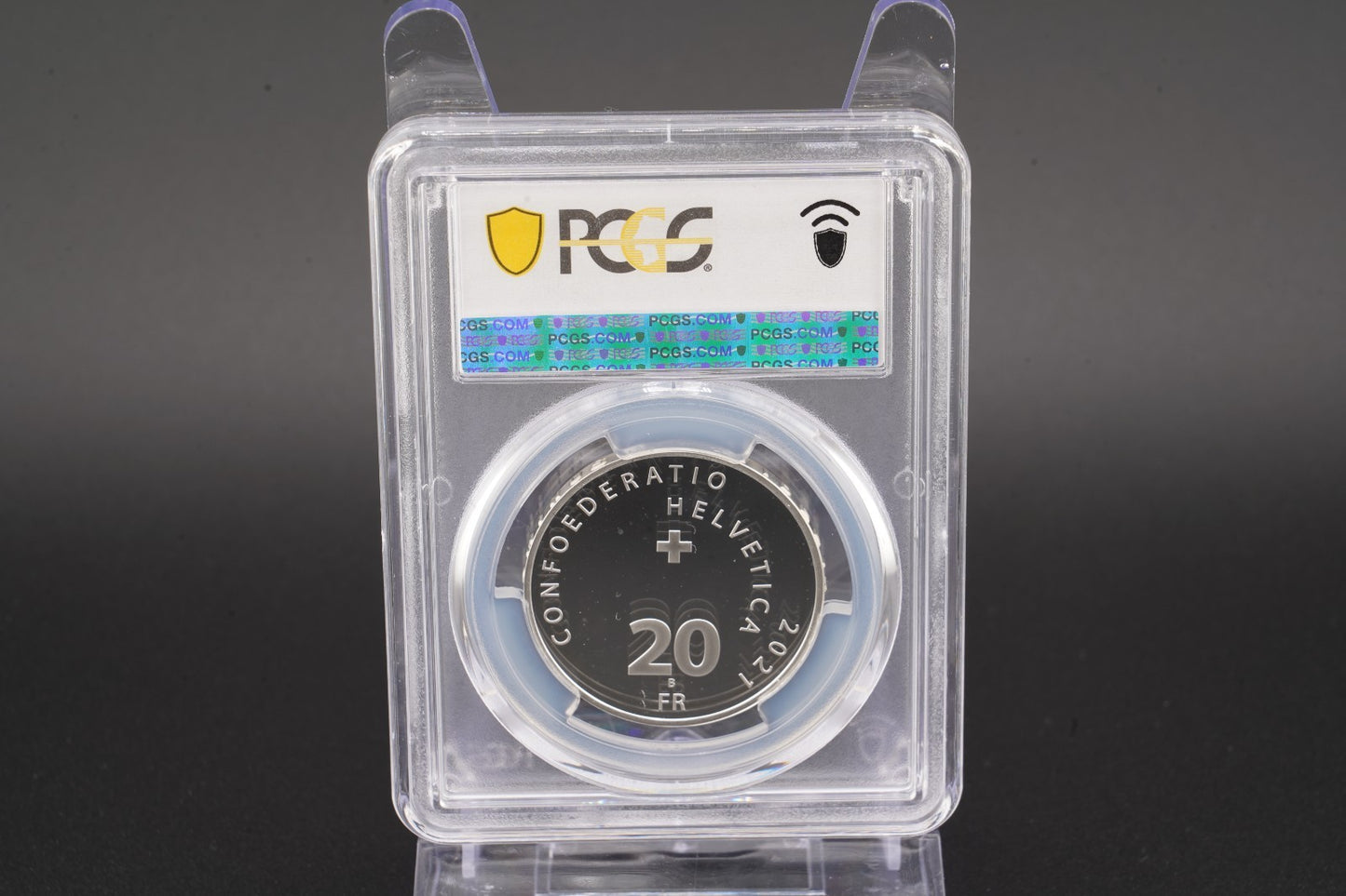 2021 Schweiz Dürrenmatt 20 Franken Silber PCGS PR67DCAM Proof Auflage 5.000