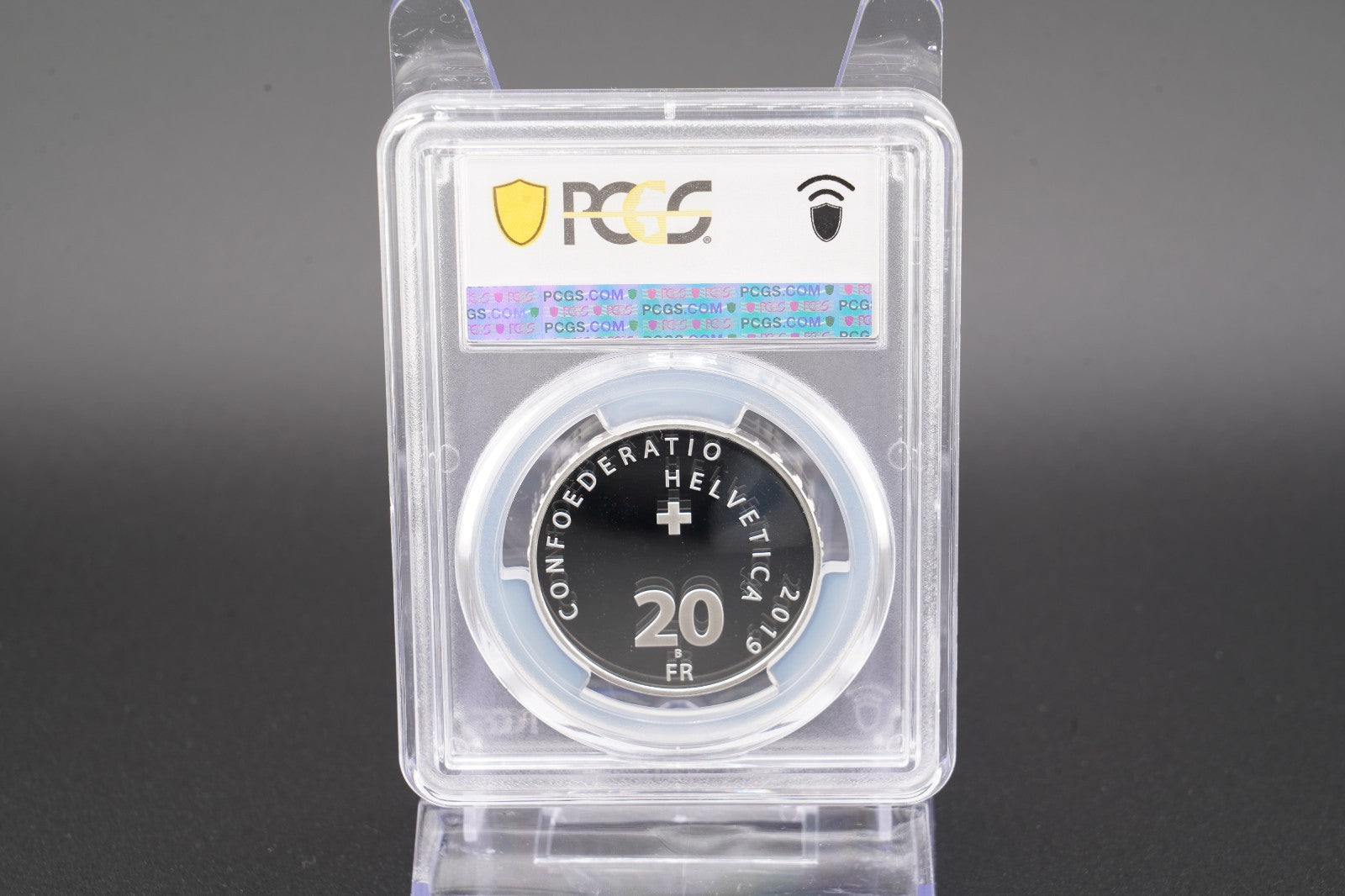 2019 Schweiz Furka Pass 20 Franken Silber PCGS PR69DCAM Auflage 5.000 Proof
