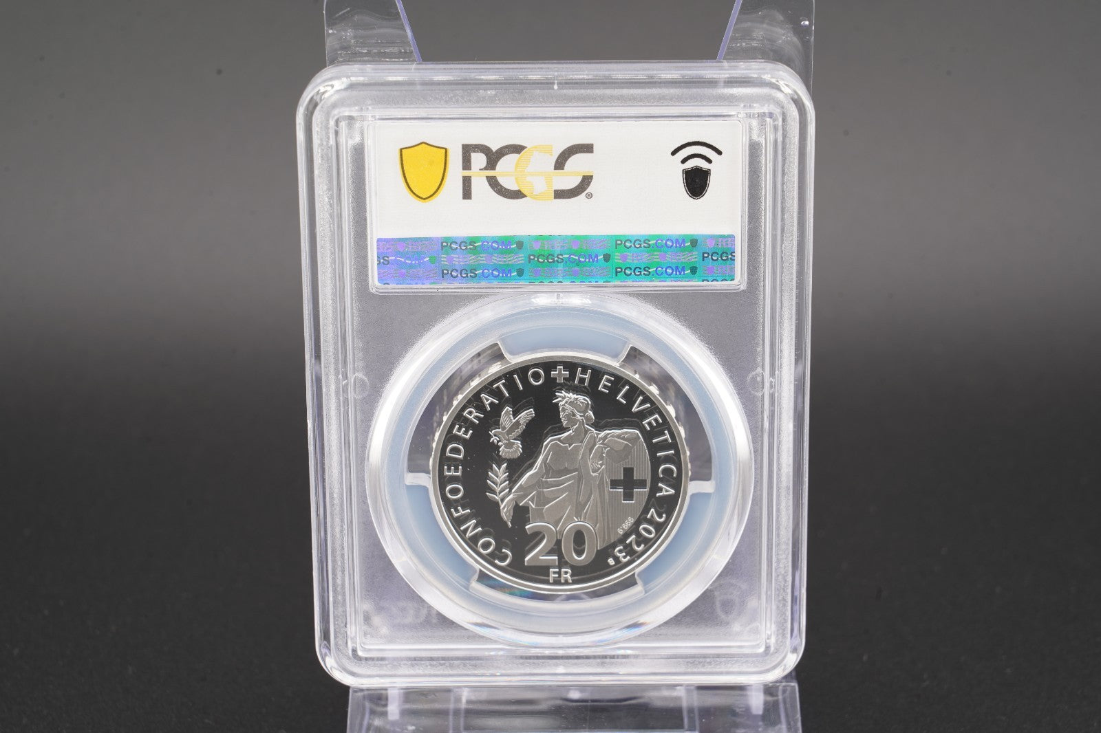 2023 Schweiz 175 J. Bundesverfassung 20 Franken Silber PCGS PR70DCAM Aufl. 4.250