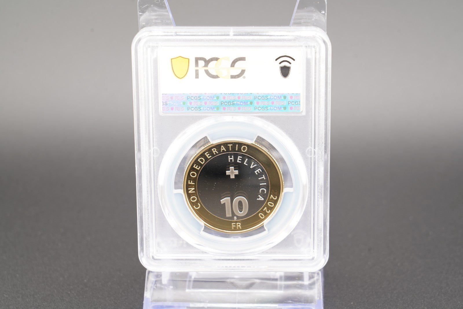 2020 Schweiz Hase Lepus Hare 10 Franken Bimetall PCGSPR69DCAM Auflage 5.500
