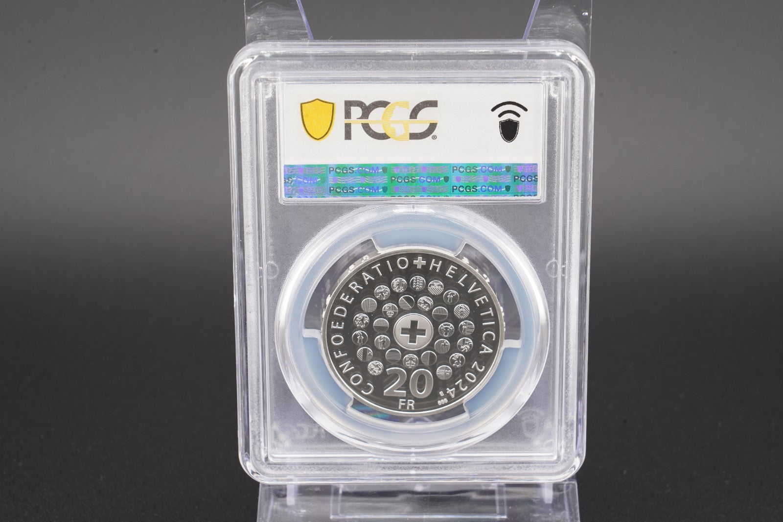 2024 Schweiz Die Schweiz - 20 Franken Silber PCGS MS70 Auflage 7.500 Perfekt